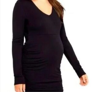 Stork & Babe XS Maternity Jersey Knit Dress